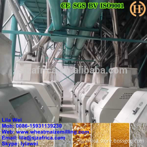 80T/24H maize flour milling machine